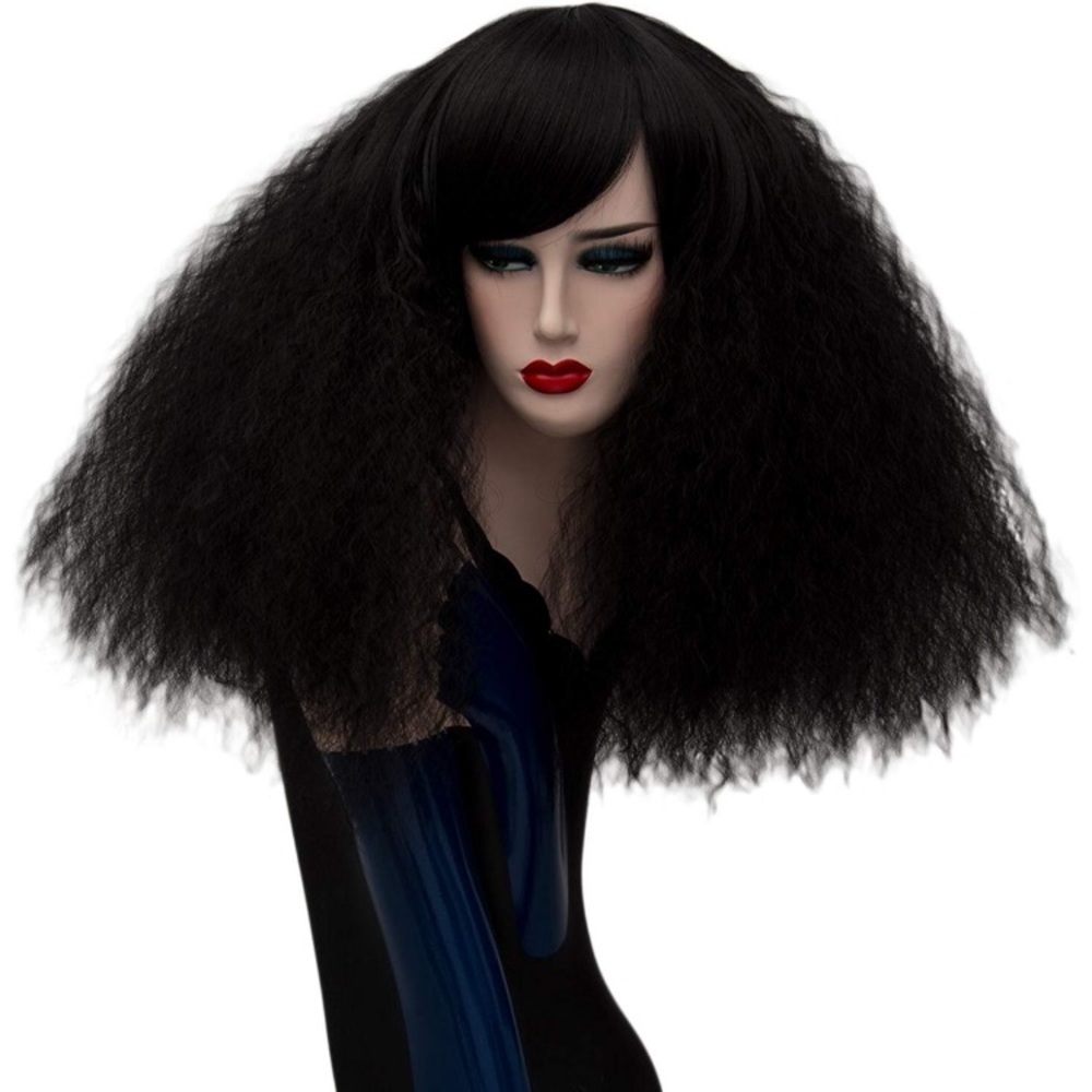 💫Black HALLOWEEN COSPLAY COSTUME WIG *NWT*